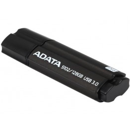 Stick memorie USB AData AS102 Pro, 128 GB, USB 3.2, Carcasa aluminiu, Titanium Gri
